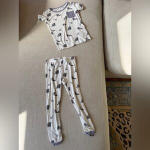 Kyte Baby Raccoon Toddler Pajamas